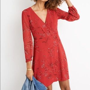 Madewell Wrap dress Size 8
